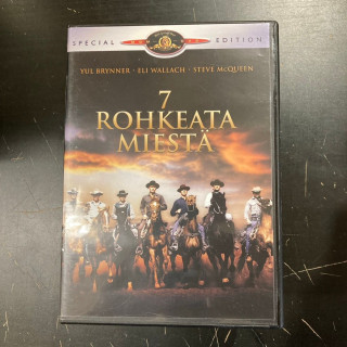 7 rohkeata miestä (special edition) DVD (M-/VG+) -western-